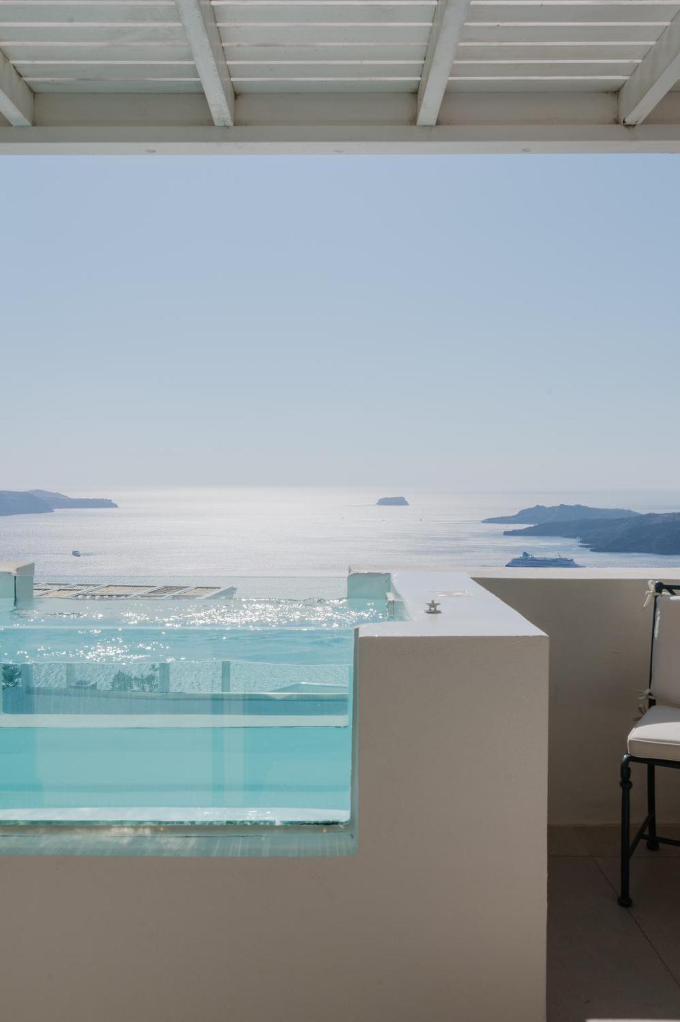 Apeiron Blue Santorini - Sustainable Adults Only 14 Plus Fira  Zewnętrze zdjęcie