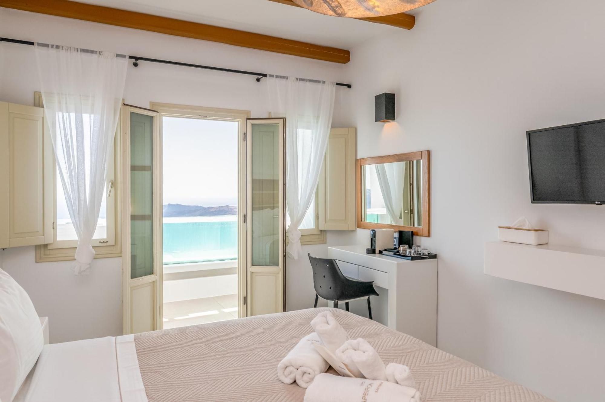 Apeiron Blue Santorini - Sustainable Adults Only 14 Plus Fira  Pokój zdjęcie