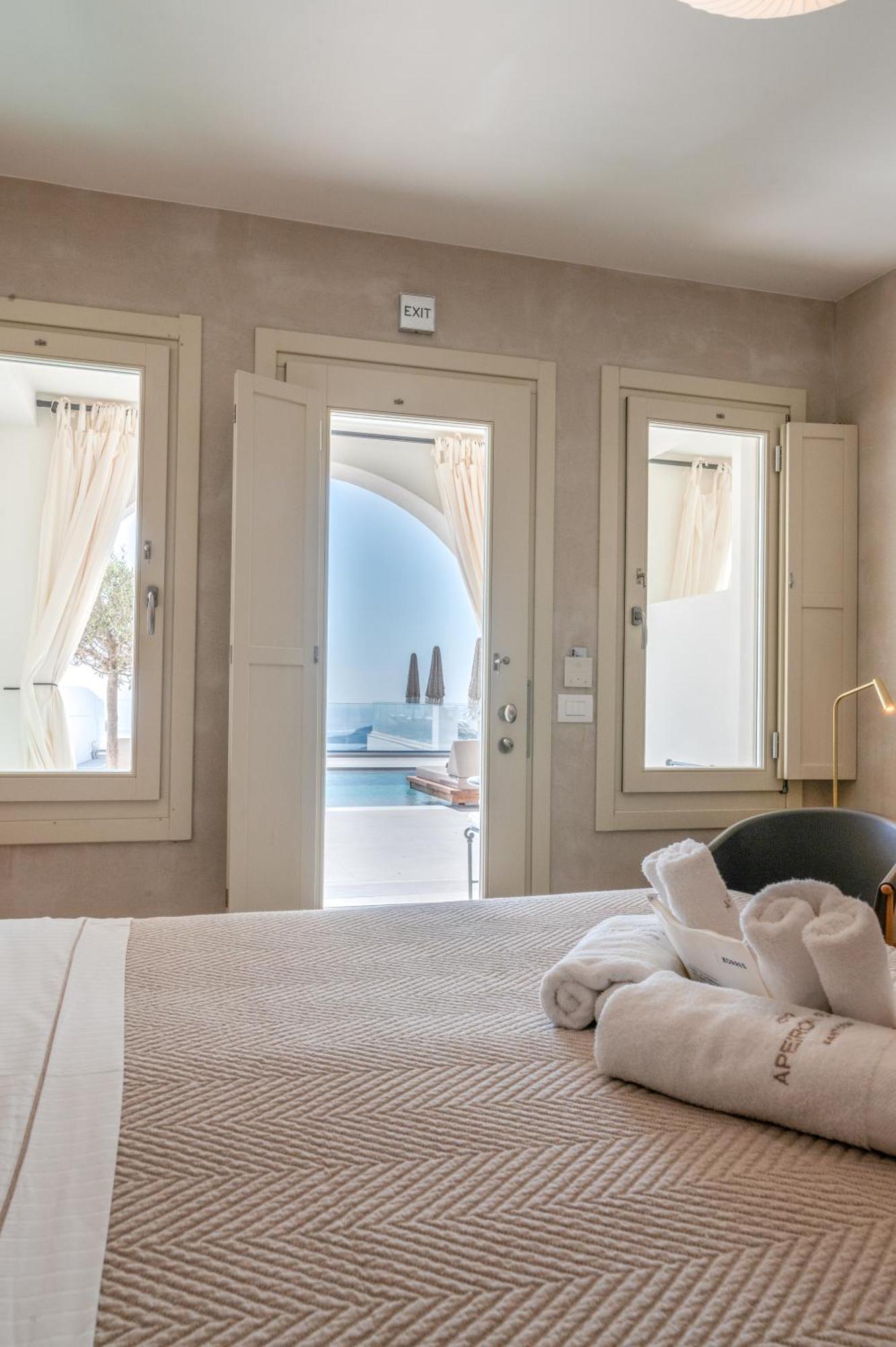 Apeiron Blue Santorini - Sustainable Adults Only 14 Plus Fira  Pokój zdjęcie